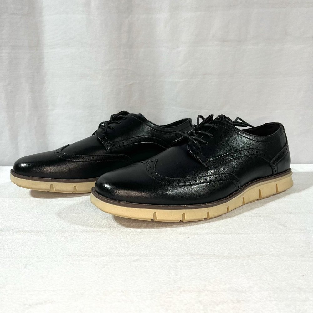 NWT Men's Jonsen in Milan Black Dress Casual Shoes, Size 11